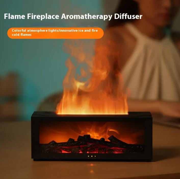 Aroma-Flammendiffusor mit Fernbedienung